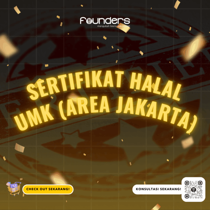 Sertifikat Halal UMK (Area Jakarta)