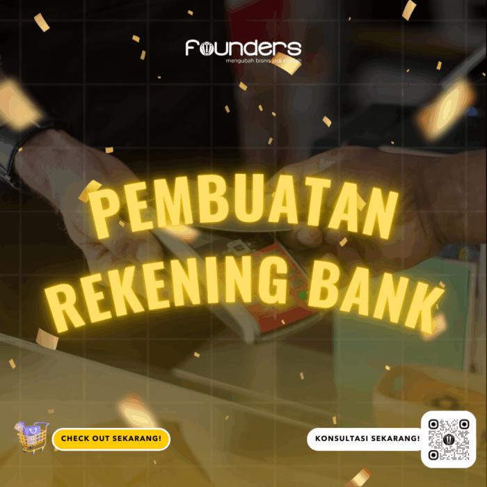 Pembuatan Rekening Bank
