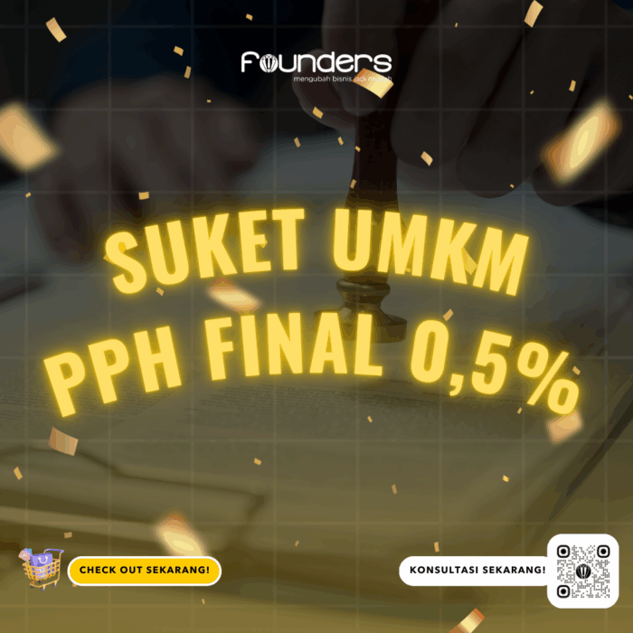 Suket UMKM PPh Final 0,5%