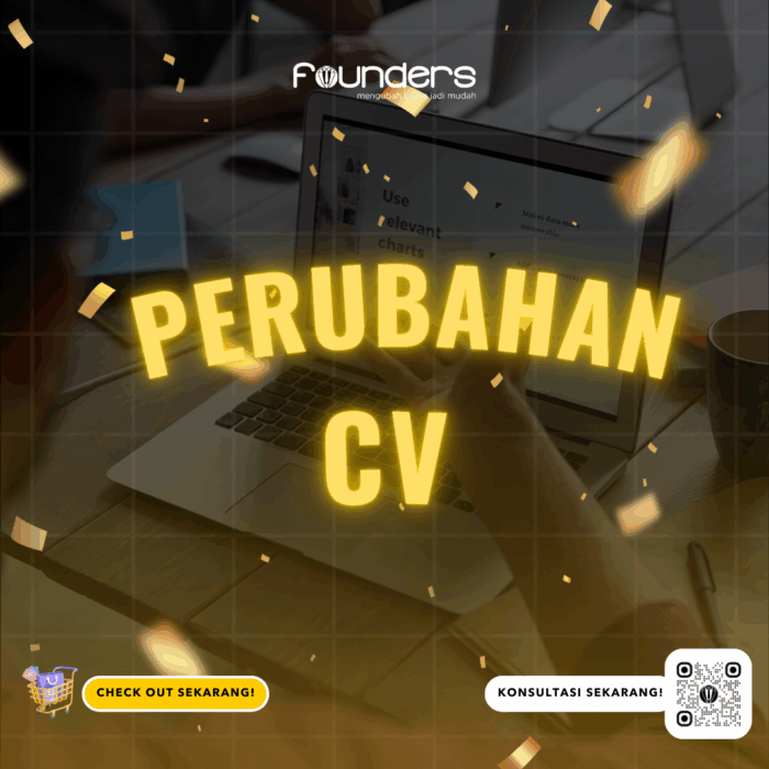 Jasa Perubahan CV